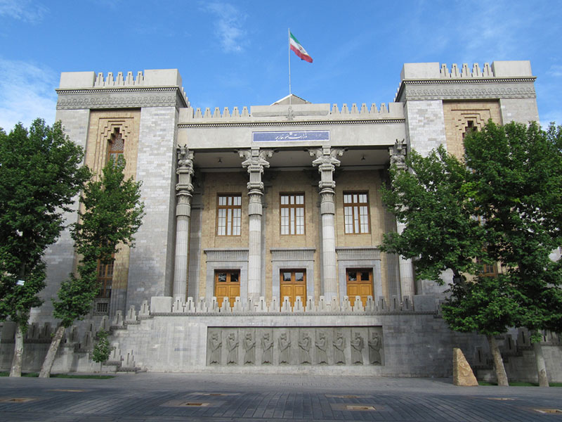 کاخ شهربانی باغ ملی تهران